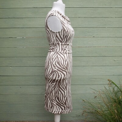 Silk Knee Dress By Pure Collections - 12