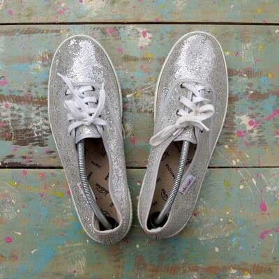 Ladies Silver Pumps by Victoria Editions 7