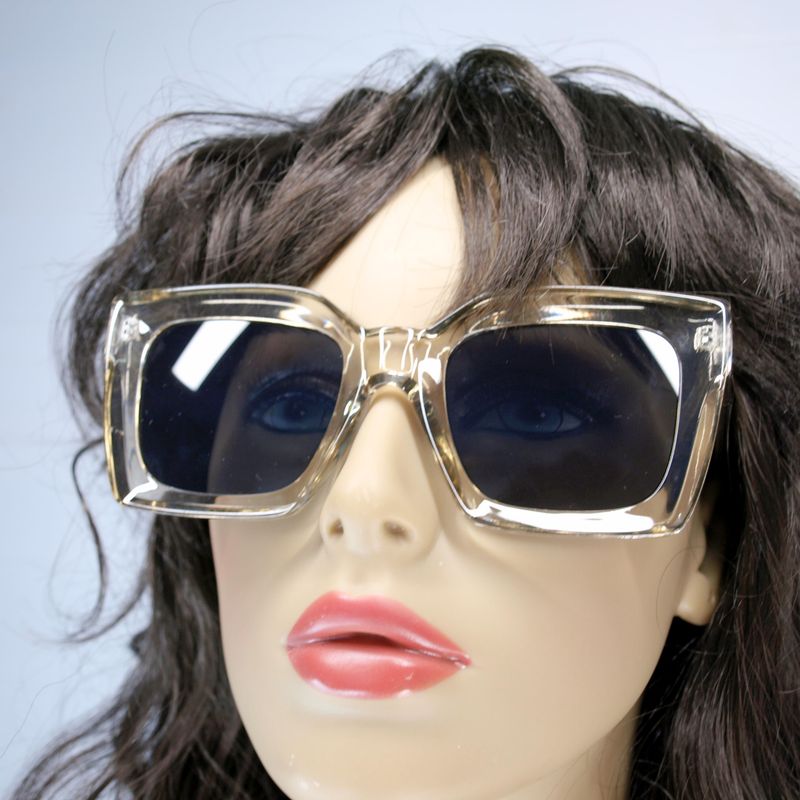 Eco-Friendly Large Grey Recycled Plastic Sunglasses