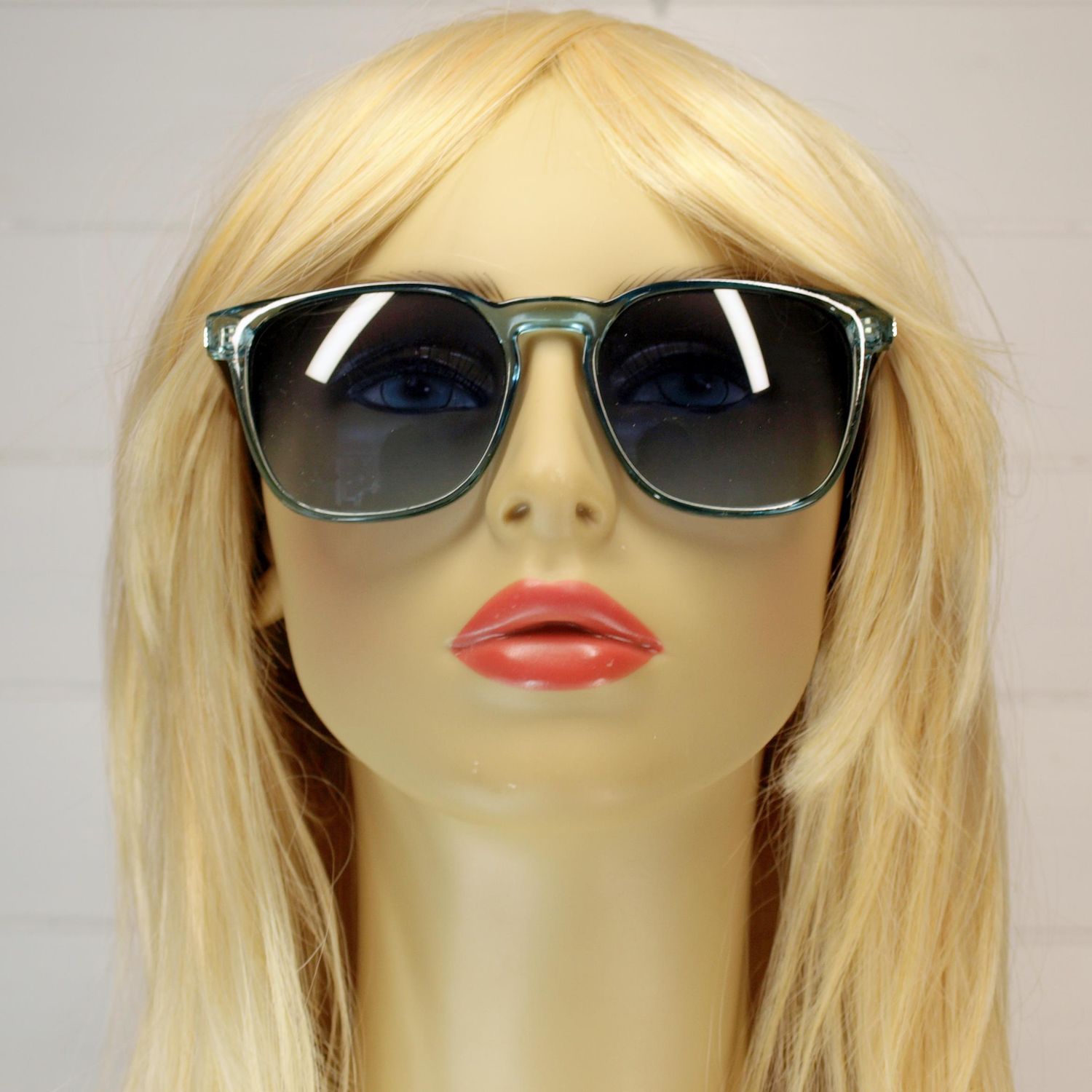 Unisex Blue Eco-Friendly Sunglasses