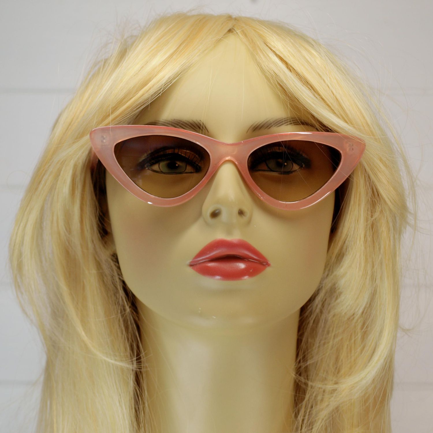 Pink Eco-Friendly Cats Eye Sunglasses