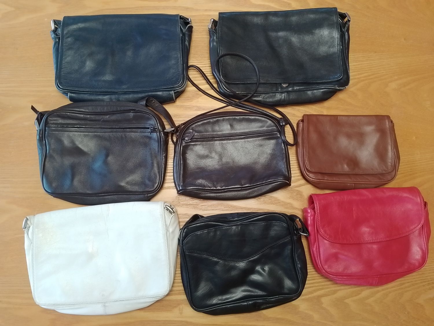 Vintage Leather Tula Shoulder Bags - Resale Wholesale Stock