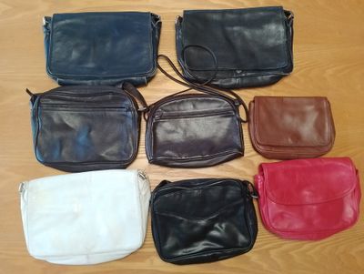 Vintage Leather Tula Shoulder Bags - Resale Wholesale Stock