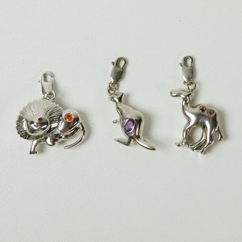SILVER MILANO CHARMS ITALY