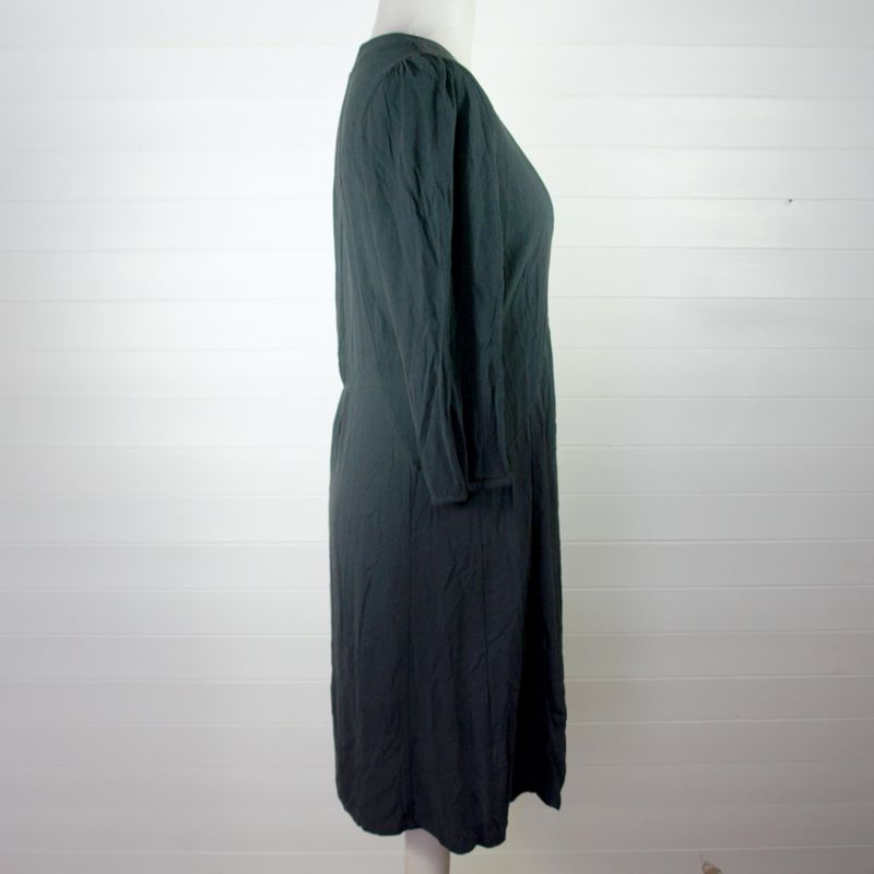 Ladies Knee Length Grey Rayon Dress by Sandwich - 42