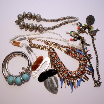 Wholesale Lot of Five Costume Jewellery Necklaces