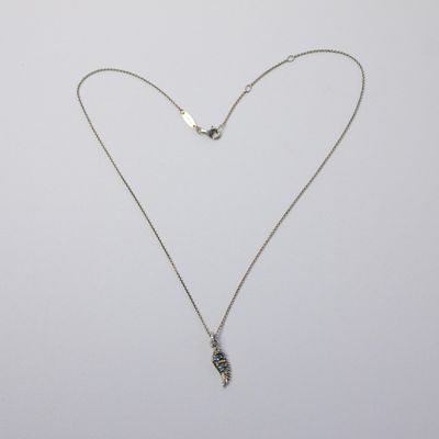 Thomas Sabo Solid Silver Angel Wing Necklace