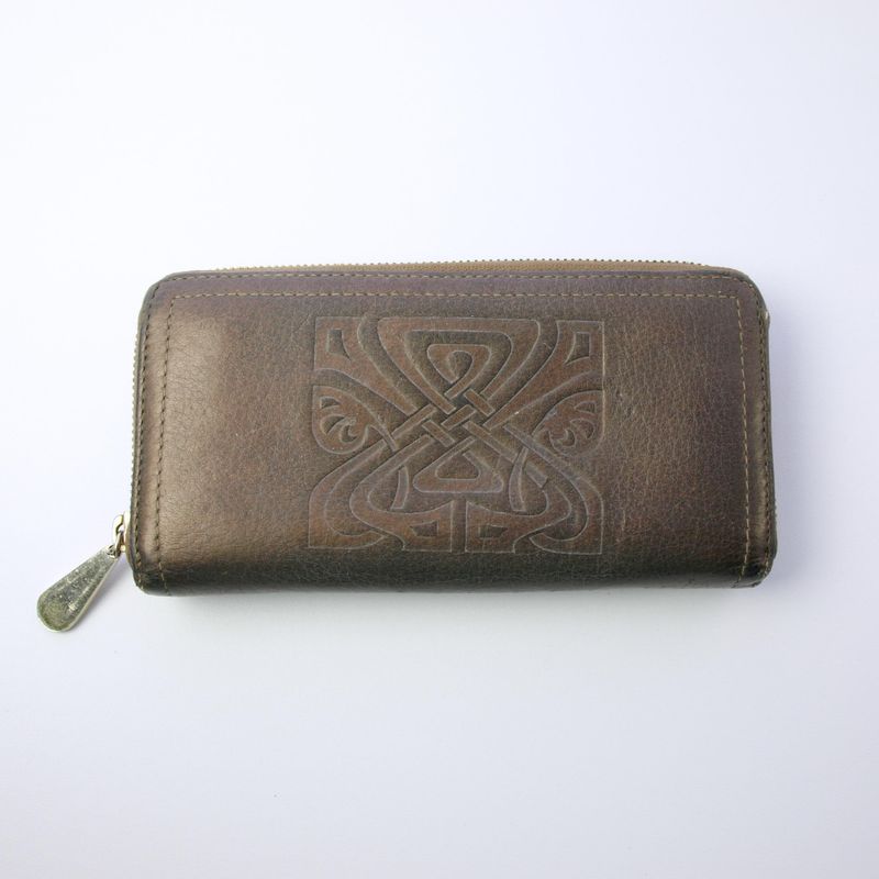 Vintage Brown Leather Biba Purse