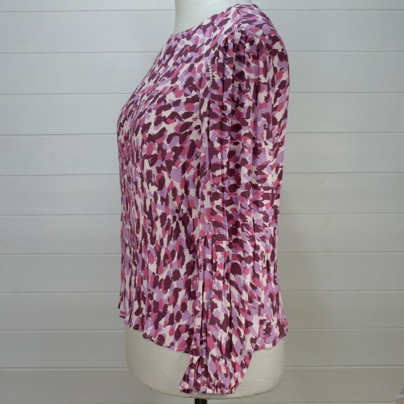 Pure Collection Pink Viscose Blouse - L