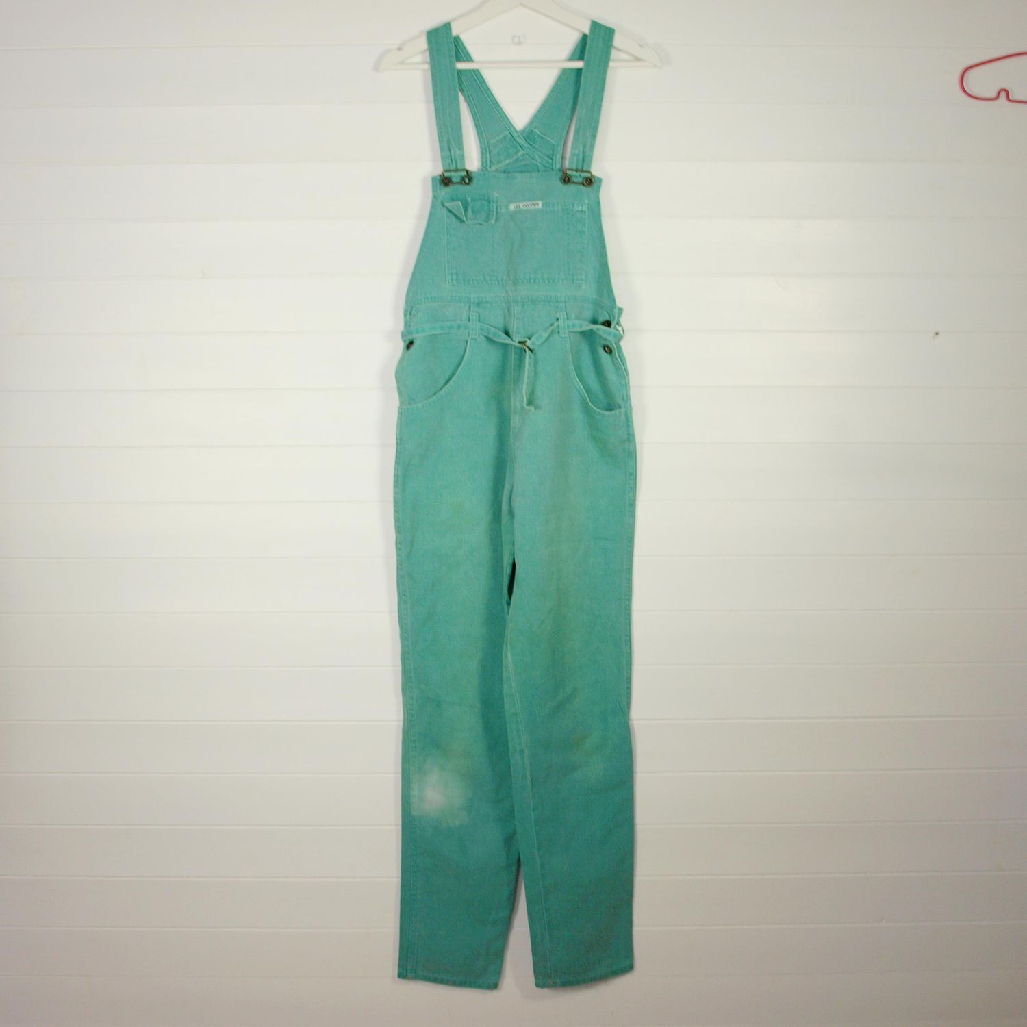 Vintage Green Lee Cooper Dungarees SMALL