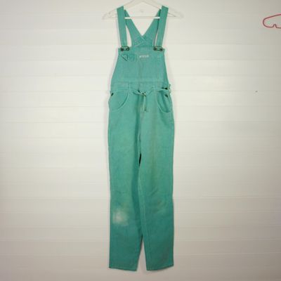 Vintage Green Lee Cooper Dungarees SMALL