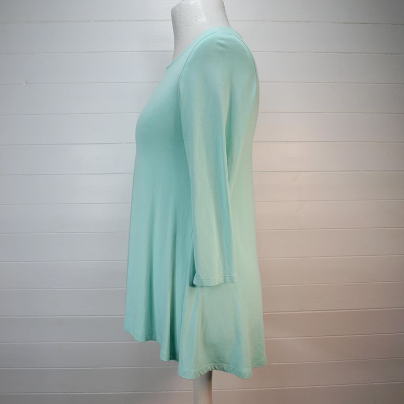 Kettlewell Green Viscose Tunic Top - Medium