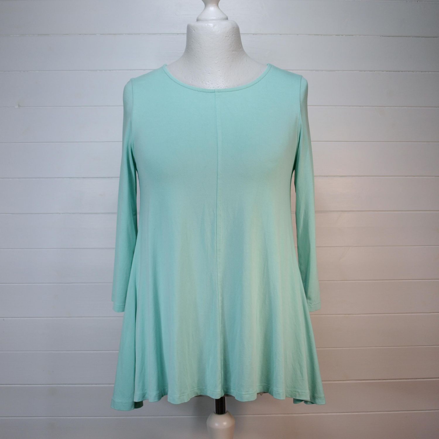 Kettlewell Green Viscose Tunic Top