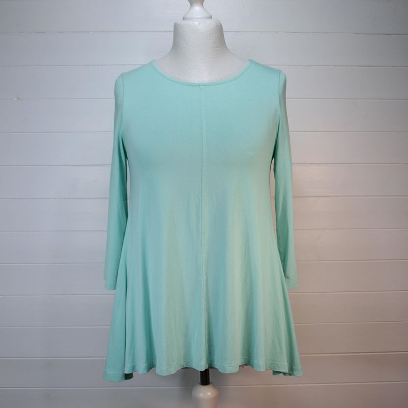 Kettlewell Green Viscose Tunic Top