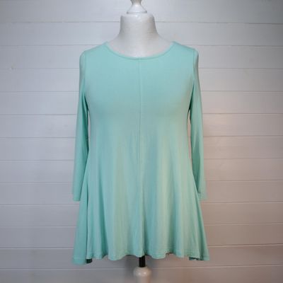 Kettlewell Green Viscose Tunic Top