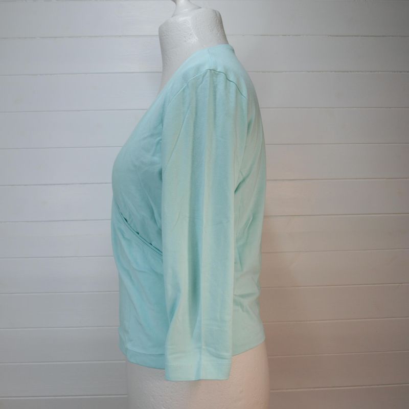 Artigiano Green Crossover Top Size 16