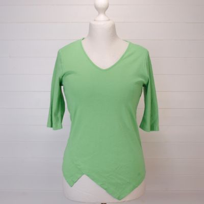 Marble Ladies Green Cotton Top - 12