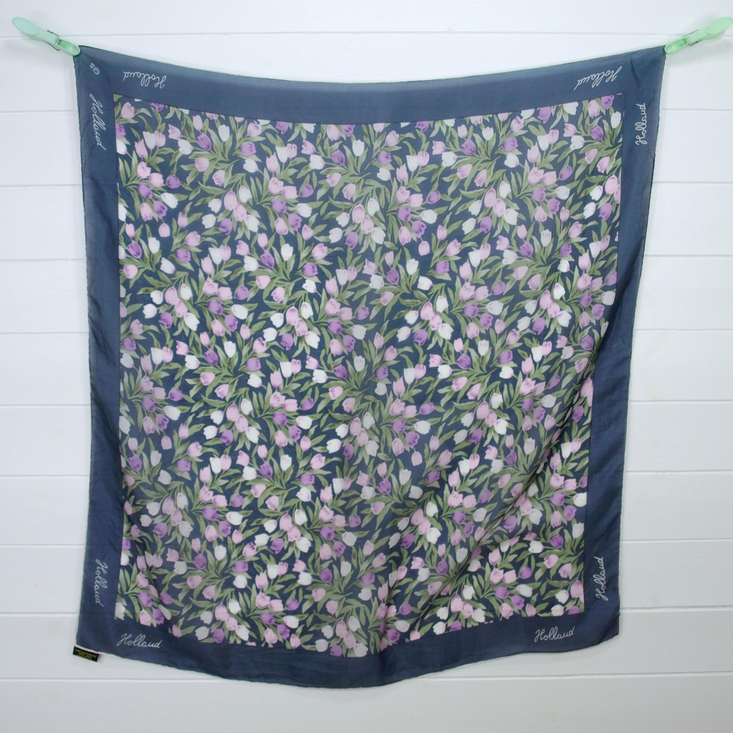 Silk Square Scarf - Vintage E.H. Holland