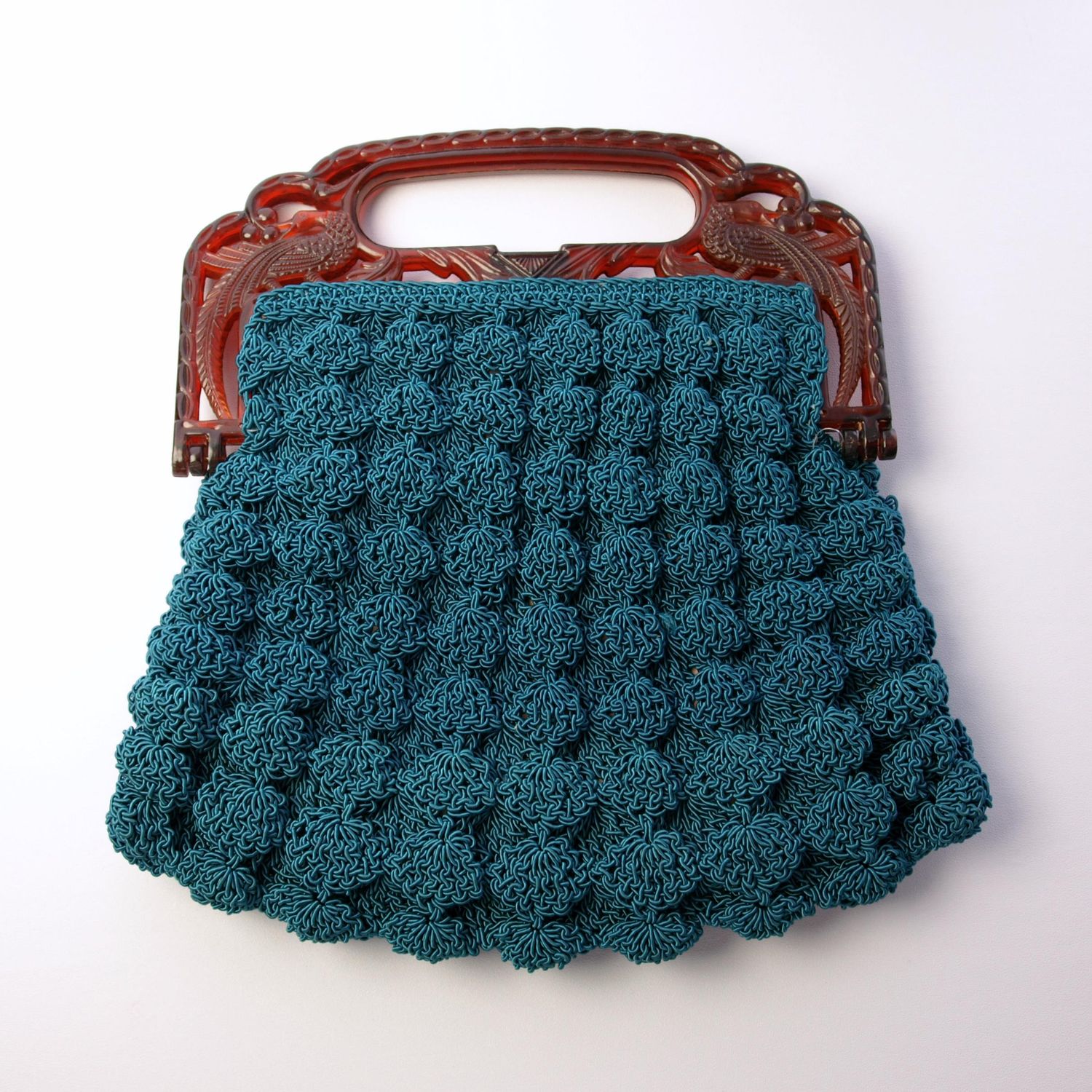 Noa Noa Vintage Style Crochet Handbag