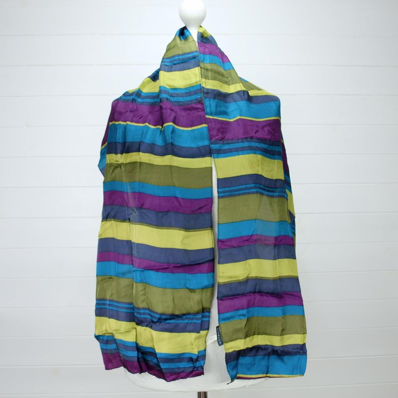 Viyella Silk Rectangle Scarf + Purse