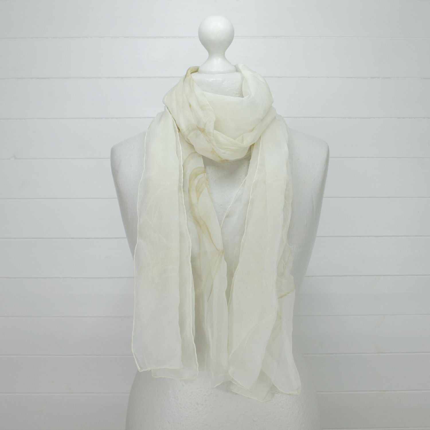 Mantero 1902 Luxury Chiffon Silk Scarf 