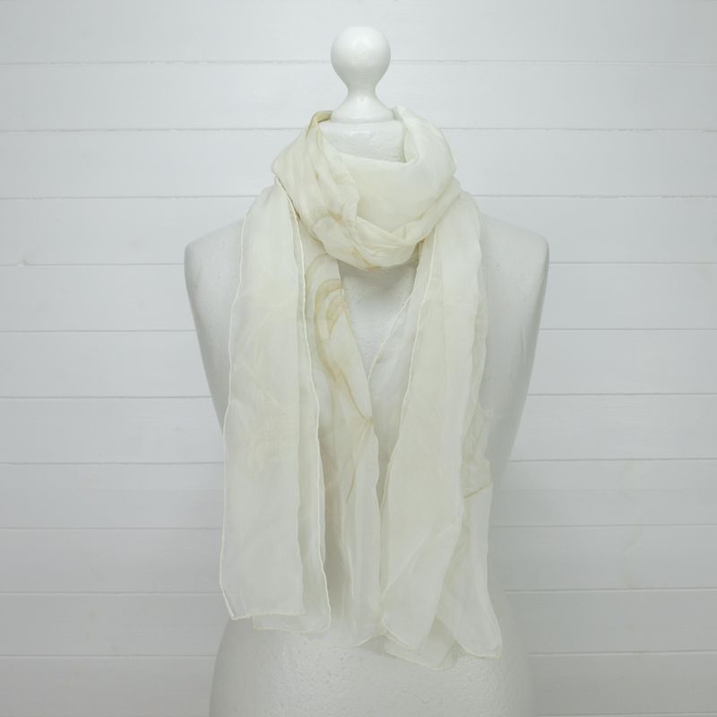 Mantero 1902 Luxury Chiffon Silk Scarf 