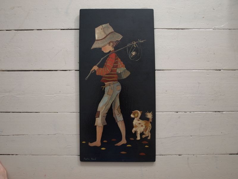 Original Vintage Artwork By Pauline Reed