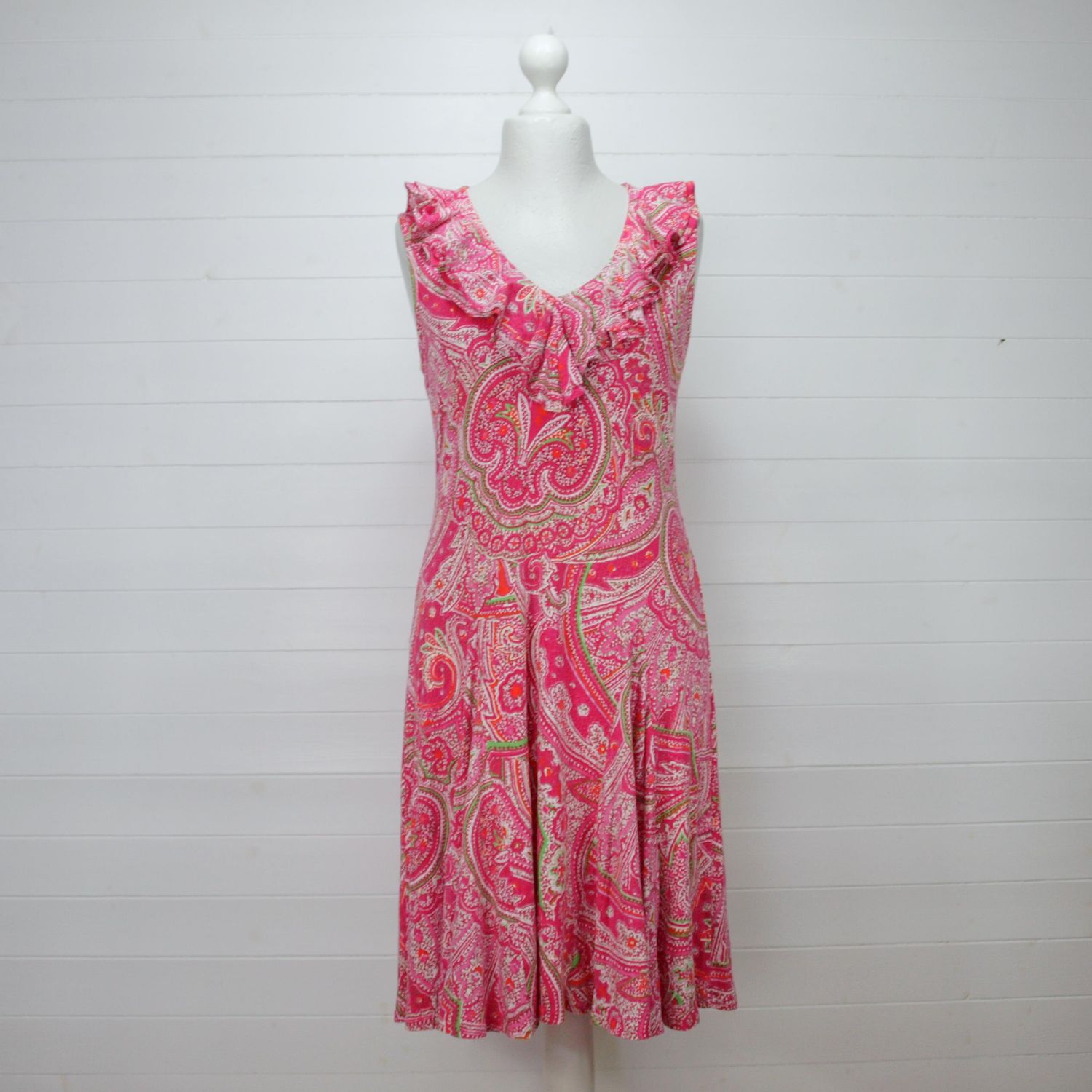 Lauren Ralph Lauren Pink Paisley Dress
