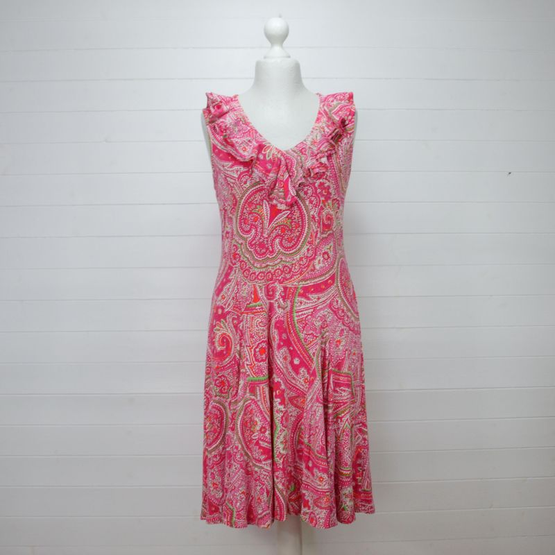 Lauren Ralph Lauren Pink Paisley Dress