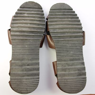 Mens Brown Leather Sandals by Jacamo Size 13
