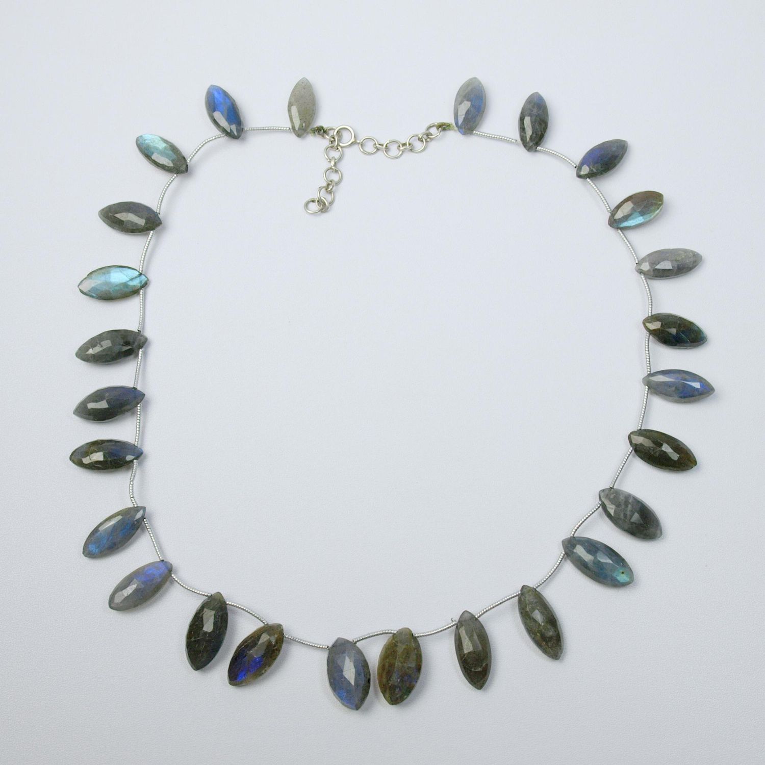 Labradorite &amp; Silver Necklace