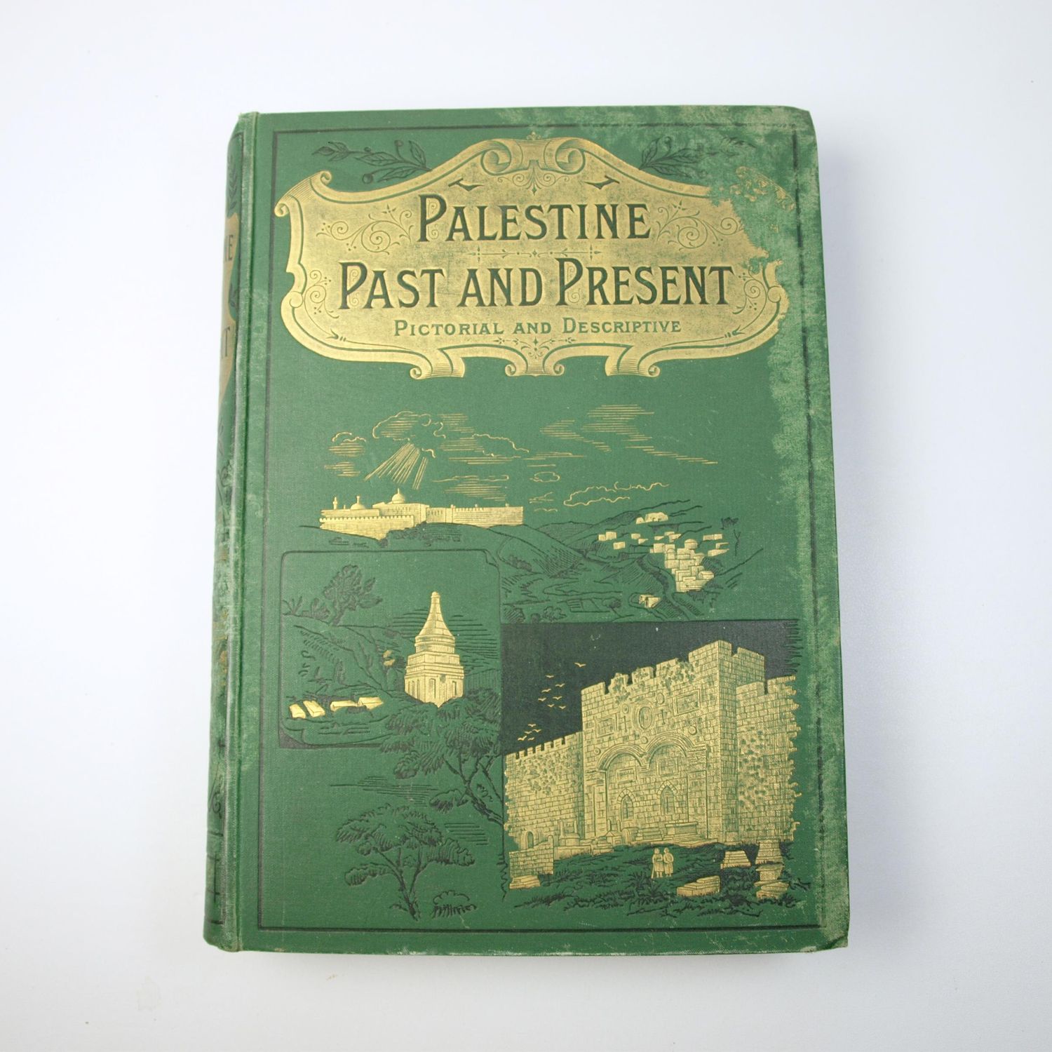 Antiquarian Book Palestine Past and Present by L.Valentine 1893