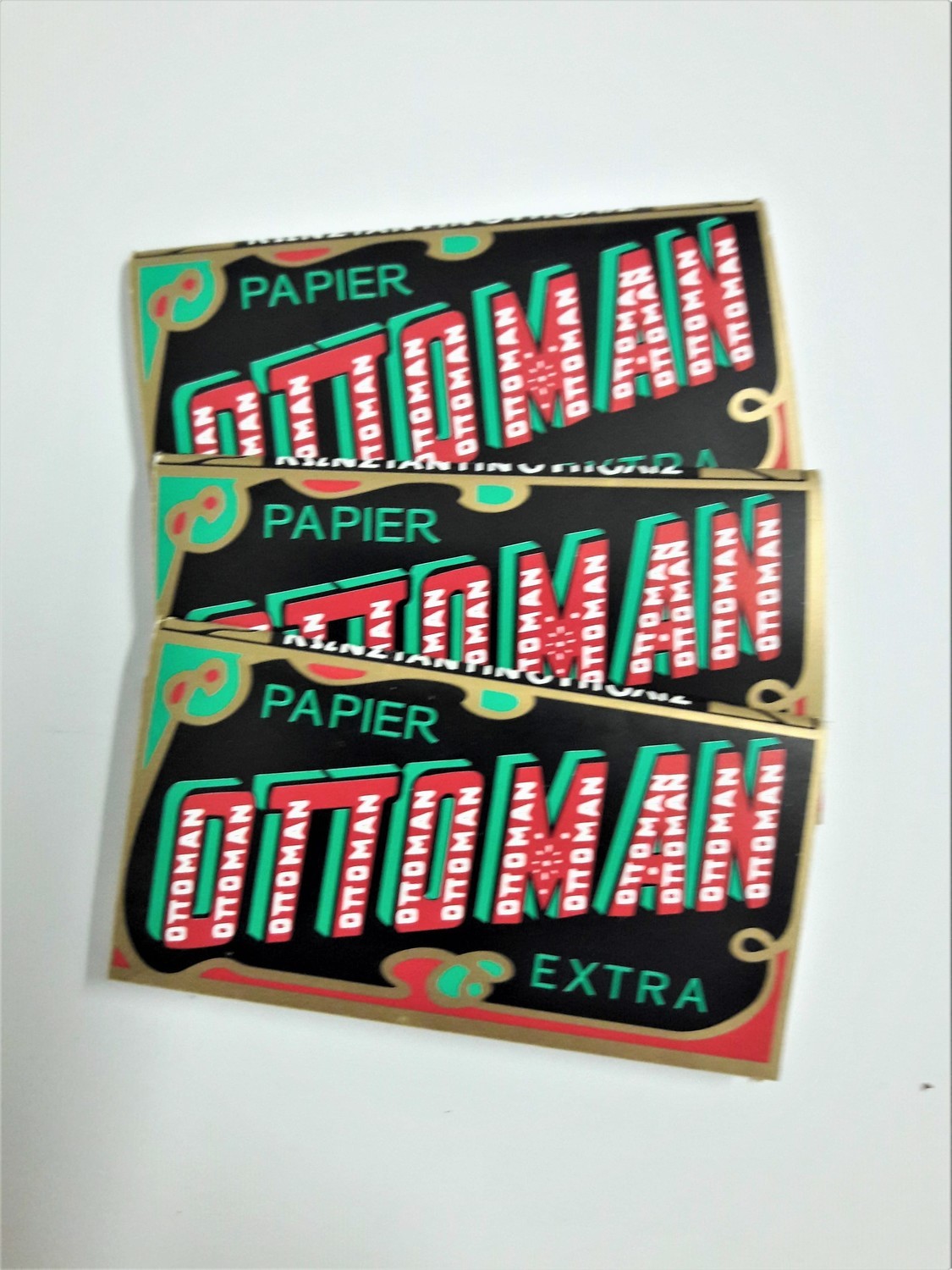 Ottoman Extra Cigarette Papers Lot Of 3 Booklets - Bonus 1 Pack for Free!