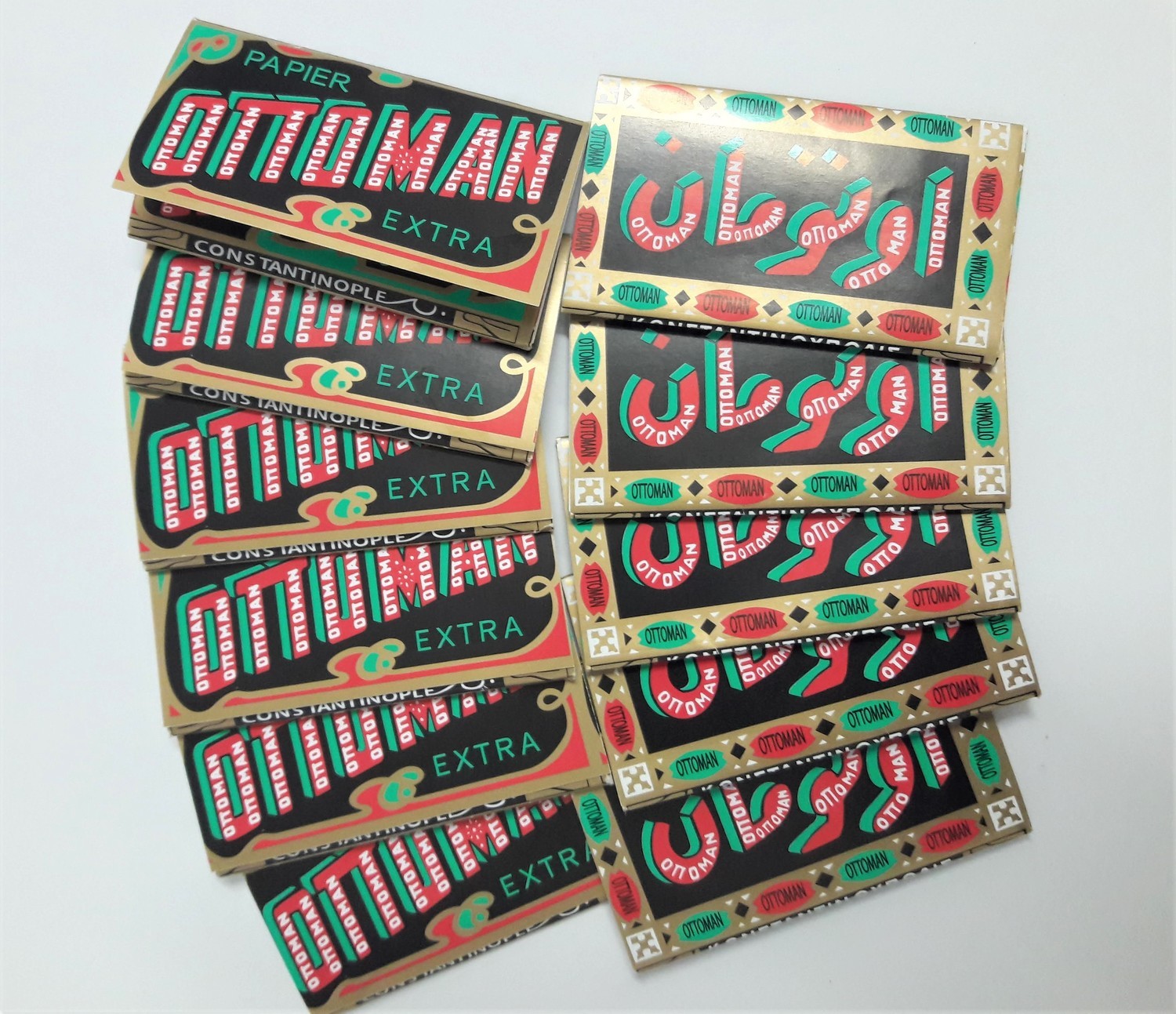 Ottoman Extra Cigarette Papers Lot Of 10 Booklets – Bonus - 3 packs for Free!!!
