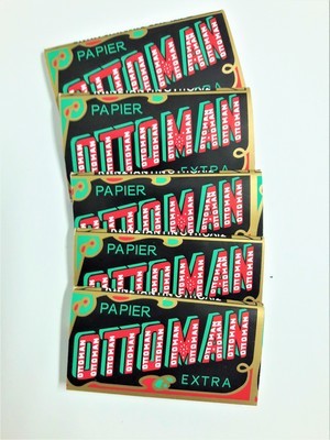 Ottoman Extra Cigarette Papers Lot Of 5 Booklets – Bonus - 2 packs for Free!