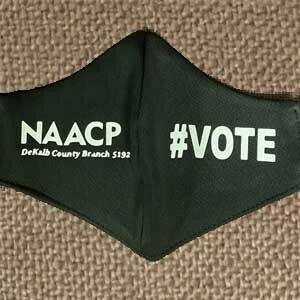 NAACP-#VOTE Face Mask