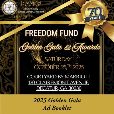 2025 Golden Gala Ad Booklet
