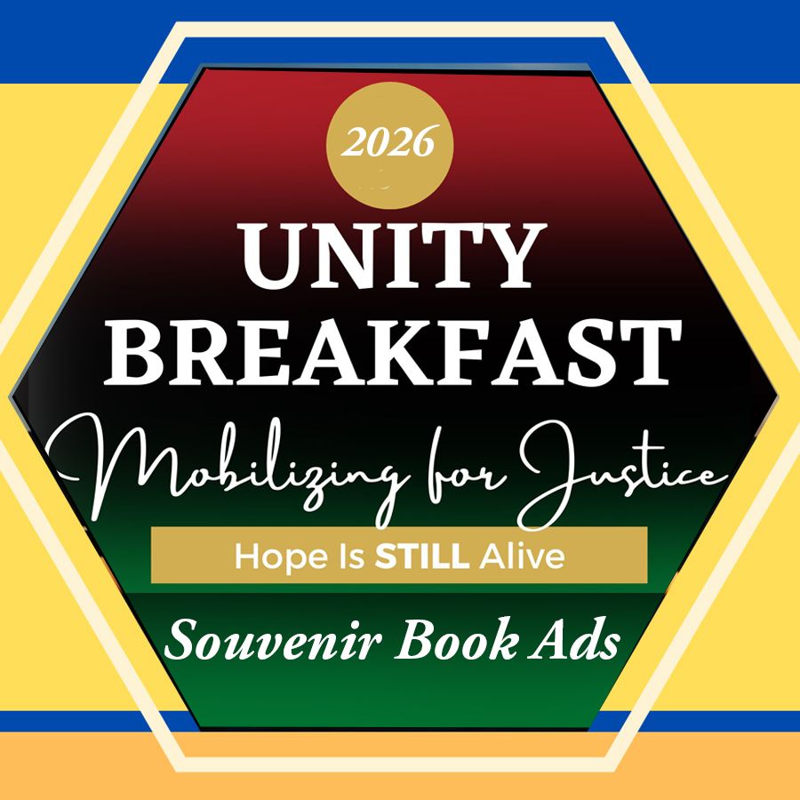 2026 Unity Breakfast Souvenir Book Ads May 16, 2026