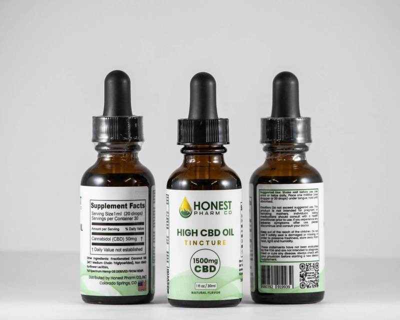 CBD Tinctures (1500mg)