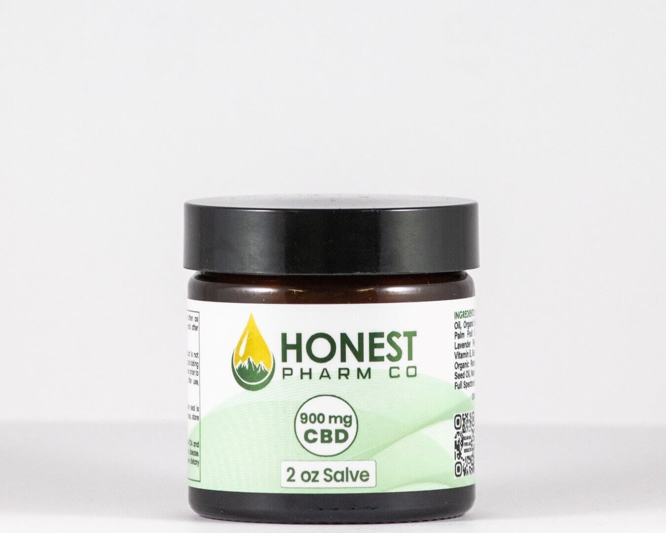 Full Spectrum CBD Salve (900mg) 2 oz.