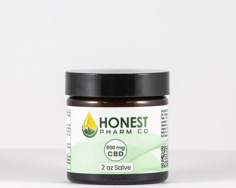 Full Spectrum CBD Salve (900mg) 2 oz.