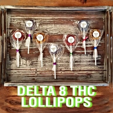 Delta-8 THC 30mg Lollipops