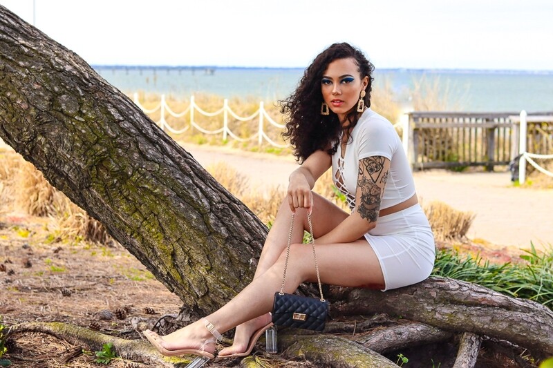 White Lies  2 Piece set