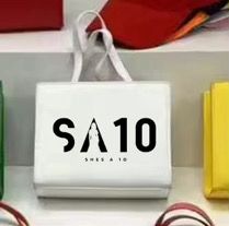 SA10 Lux White Mini Tote