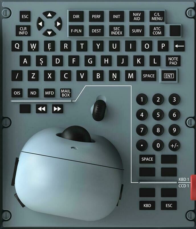 Airbus 350 Cockpit Poster