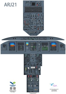 ARJ21-700 Cockpit Poster