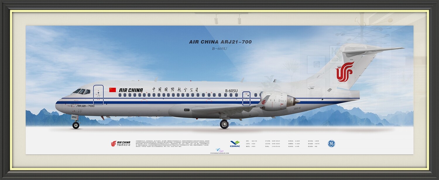ARJ21 Livery Poster