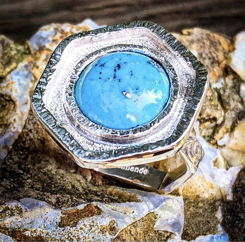 Kingman Turquoise Ring