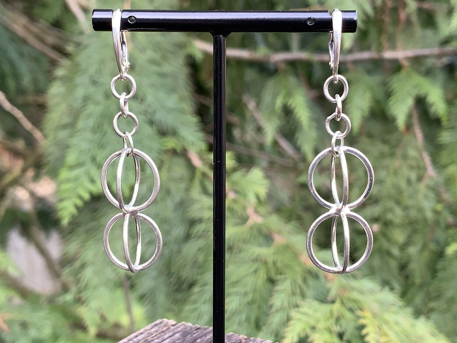 Argentium Sterling Silver Earring