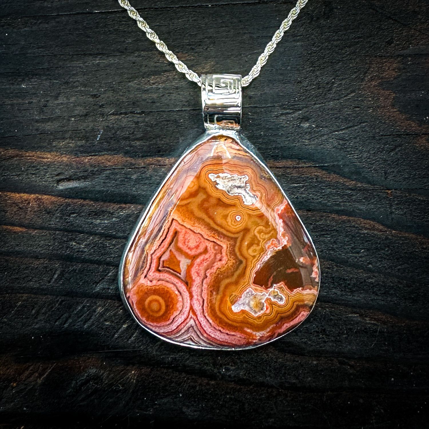 Laguna Agate Pendant